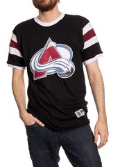 Calhoun Nhl Mens Shoulder Stripe Varsity Inset Sleeve Retro Style The Coastal