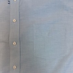 Stafford Essentials Light Blue Button-Down Shirt Mens XL Long Sleeve – New