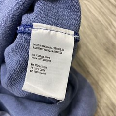 AMERICAN EAGLE Pullover Drawstring Tie Blue Hooded T-Shirt Men’s Size Small