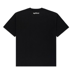 Sp5der Diffused Collegiate Black Tee