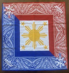 Filipino Philippines Tribal Pacquiao Bandana Flag Face mask Banner Pinoy Pinay