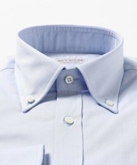 (ASK availability First) BEAMS GUY ROVER Fine twill button-down shirt New