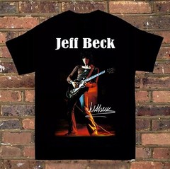 New hot Jeff Beck Singer Basic Cotton Black S-2345XL Unisex T-Shirt FN902