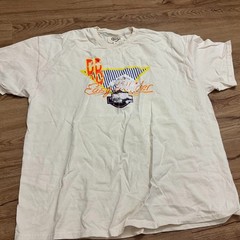 NEW RHUDE Men Loose Leisure T-Shirt Off White Rhude Boys Rhider Eagle 2XL XXL