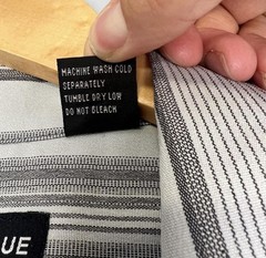 Men’s Large Casual Button Down Short Sleeve Shirt Montique Striped Gray Black