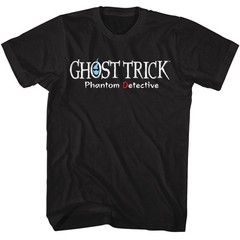 Ghost Trick Phantom Detective Capcom Adventure Game Logo Men’s Gamer T Shirt