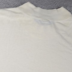Vintage 90s GAP Shirt Mens XL White Long Sleeve Cotton Casual High Neck USA