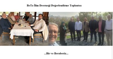 BeTa Değerlendirme Toplantısından..